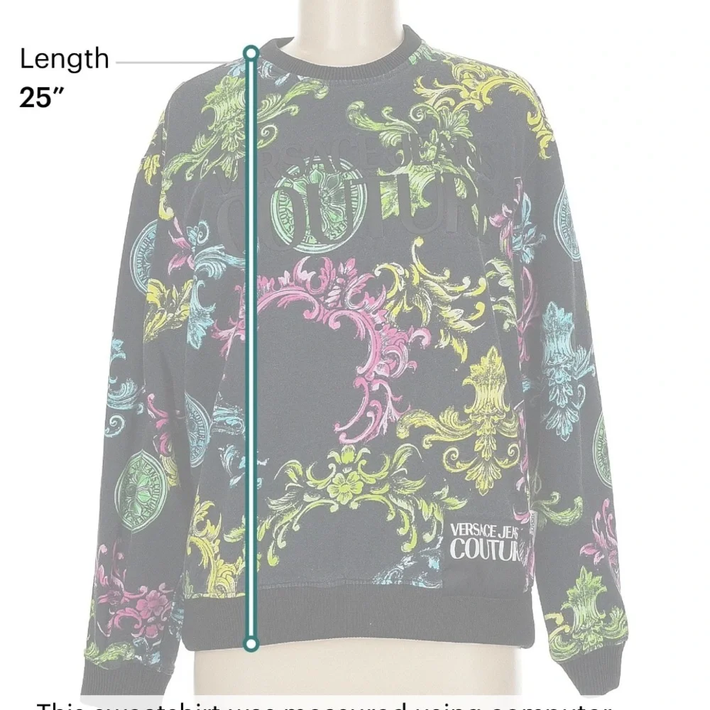 Versace Jeans Collection Black and Pink Crewneck Sweater
Size M - Picture 4 of 6